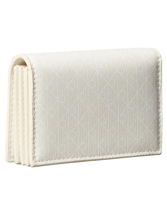 Calvin Klein Emblem Allover Print Accordion Cardcase