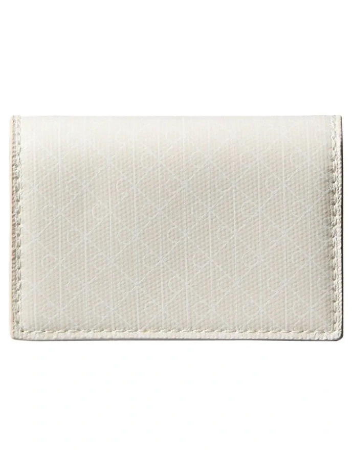 Calvin Klein Emblem Allover Print Accordion Cardcase