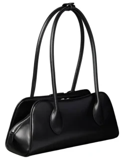 Calvin Klein Emblem Trio Shoulder Bag in Black