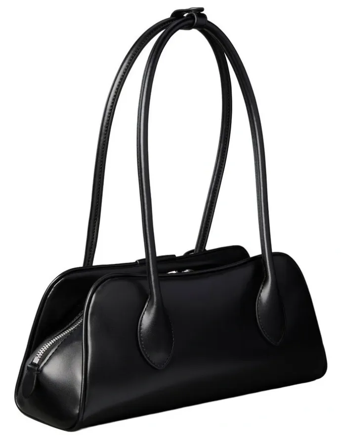 Calvin Klein Emblem Trio Shoulder Bag in Black