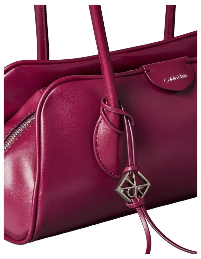 Calvin Klein Emblem Trio Shoulder Bag in Alluring Pink