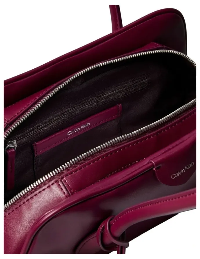 Calvin Klein Emblem Trio Shoulder Bag in Alluring Pink