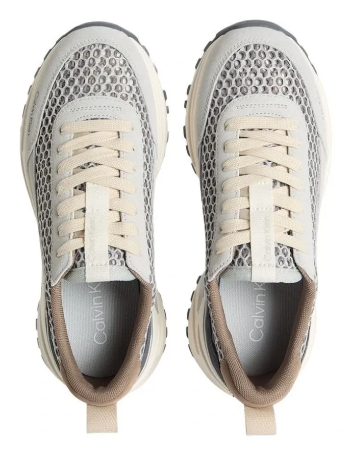 Calvin Klein Hike Runnier in Taupe