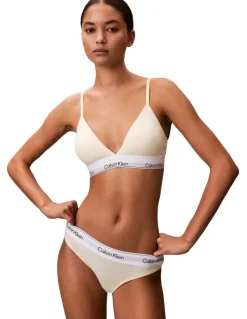 Calvin Klein Icon Cotton Modal Bikini in Pear Sorbet