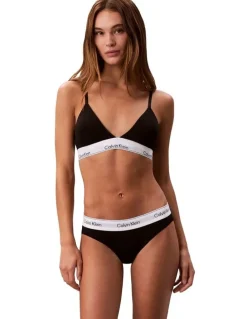Calvin Klein Icon Cotton Modal Bikini Brief in Black