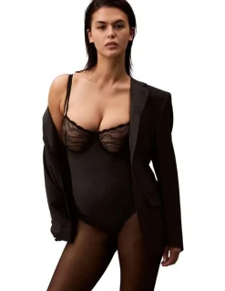 Calvin Klein Instinct Bodysuit in Black