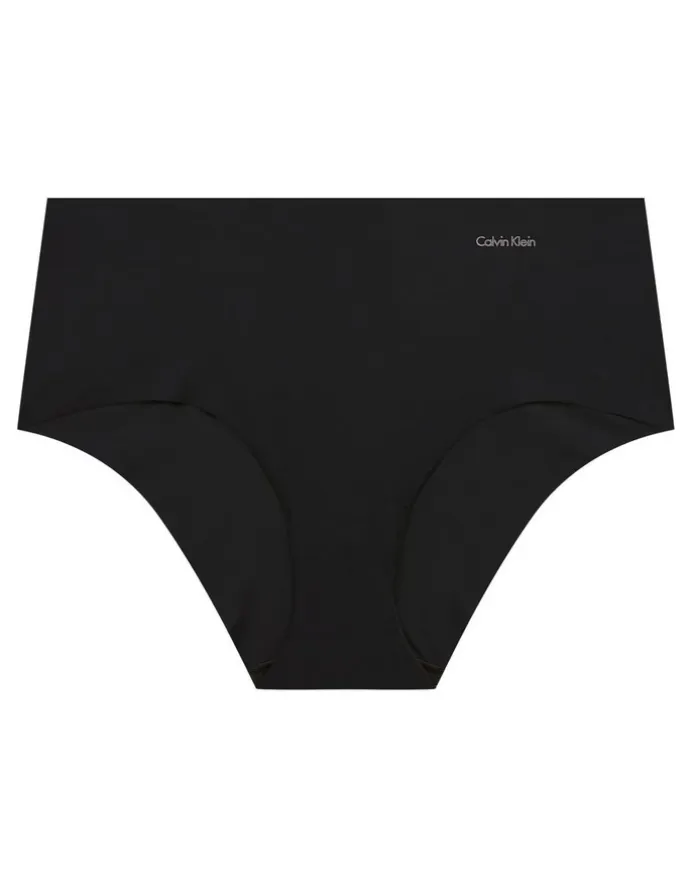 Calvin Klein Invisibles Hipster Brief in Black