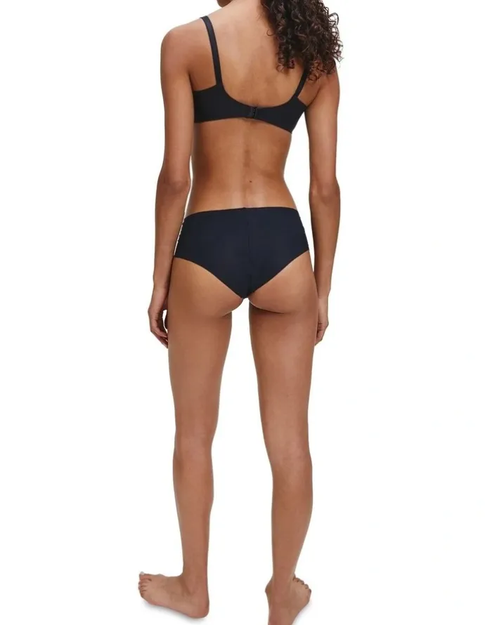 Calvin Klein Invisibles Hipster Brief in Black