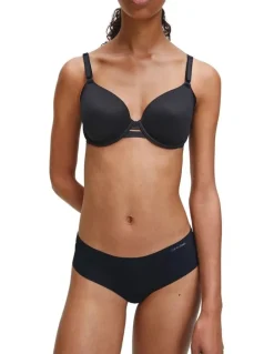 Calvin Klein Invisibles Hipster Brief in Black