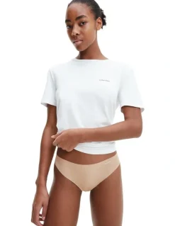 Calvin Klein Invisibles Micro Thong 3 Pack in Multi
