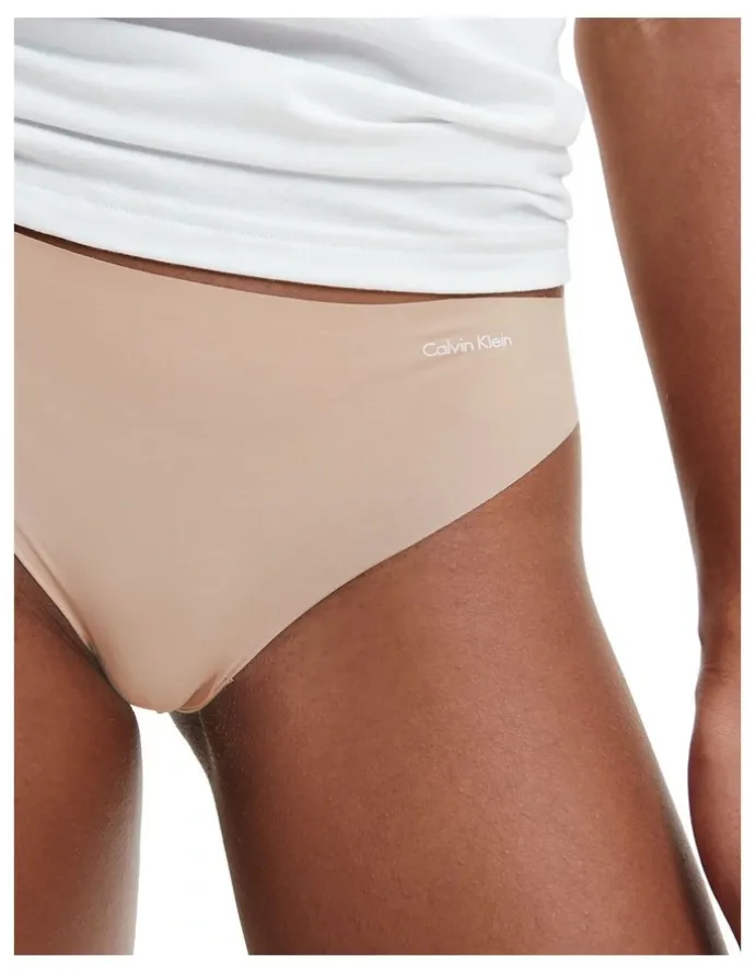 Calvin Klein Invisibles Micro Thong 3 Pack in Multi