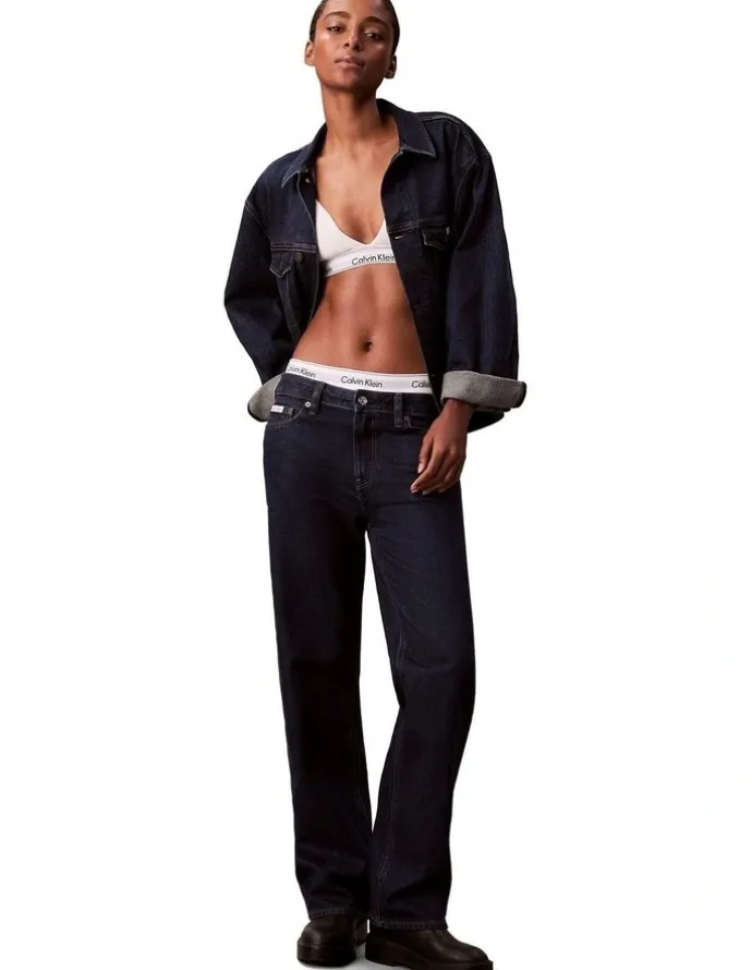 Calvin Klein Jeans Classic Trucker Denim Jacket in Thompson