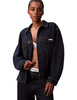 Calvin Klein Jeans Classic Trucker Denim Jacket in Thompson