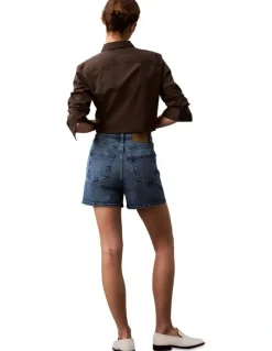 Calvin Klein Jeans Hi Rise Midi Denim Short