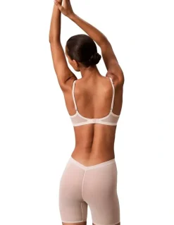 Calvin Klein Minimalist Mesh Low Back Short in Grey