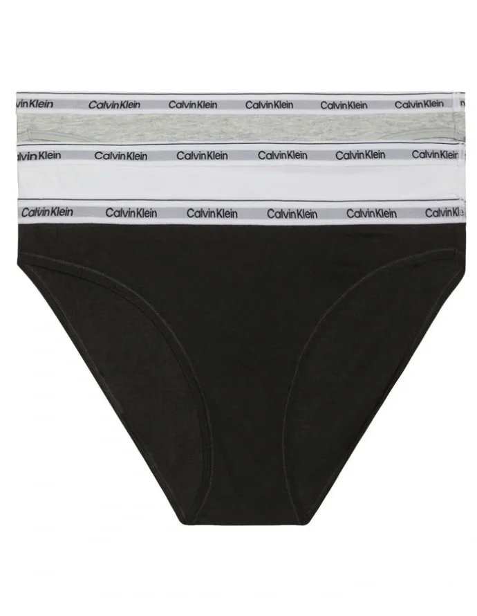 Calvin Klein Modern Logo Bikini 3 Pack in Multi