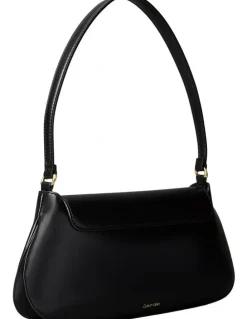 Calvin Klein Ophelia Top Flap Bag in Black