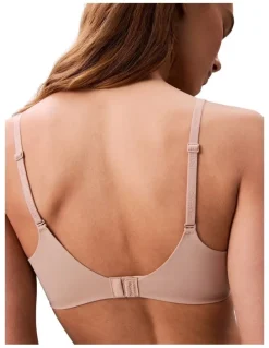 Calvin Klein Perfectly Fit Lightly Lined Full Coverage Bra in Cedar