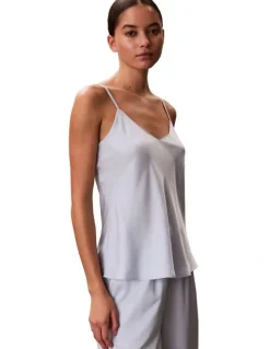Calvin Klein Satin Sheen Cami in Arctic Ice
