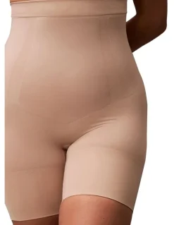 Calvin Klein Secure Sculpt Mid Thigh Short in Cedar