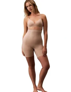 Calvin Klein Secure Sculpt Mid Thigh Short in Cedar