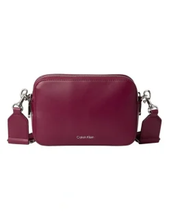 Calvin Klein Webbing Crossbody Camera Bag in Alluring Pink
