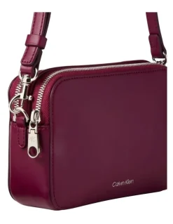 Calvin Klein Webbing Crossbody Camera Bag in Alluring Pink