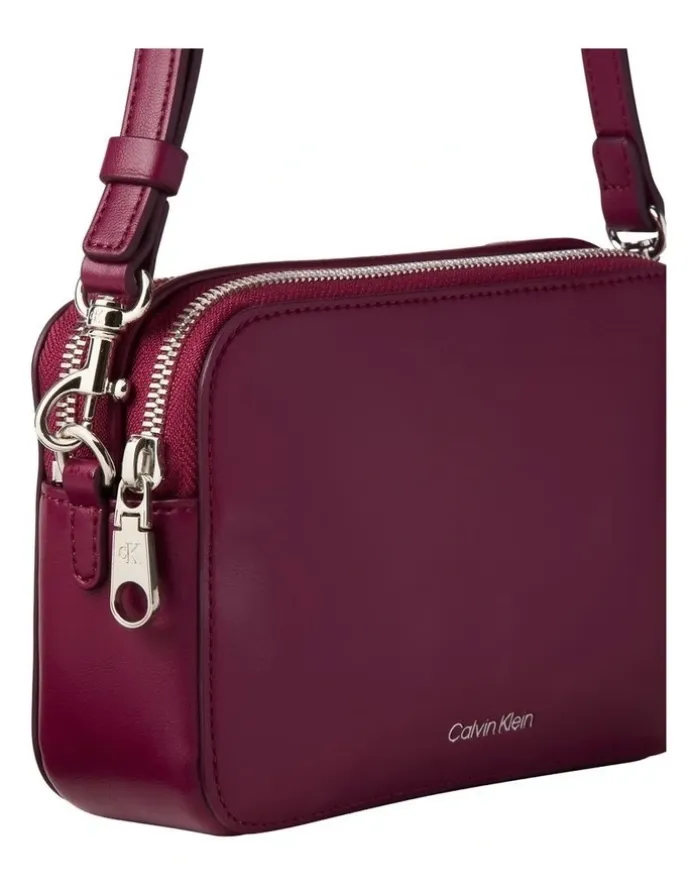 Calvin Klein Webbing Crossbody Camera Bag in Alluring Pink