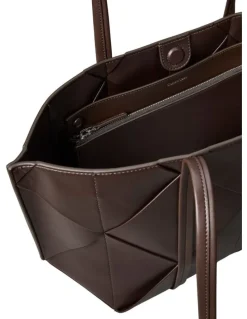 Calvin Klein Woven Tote Bag in Delicioso