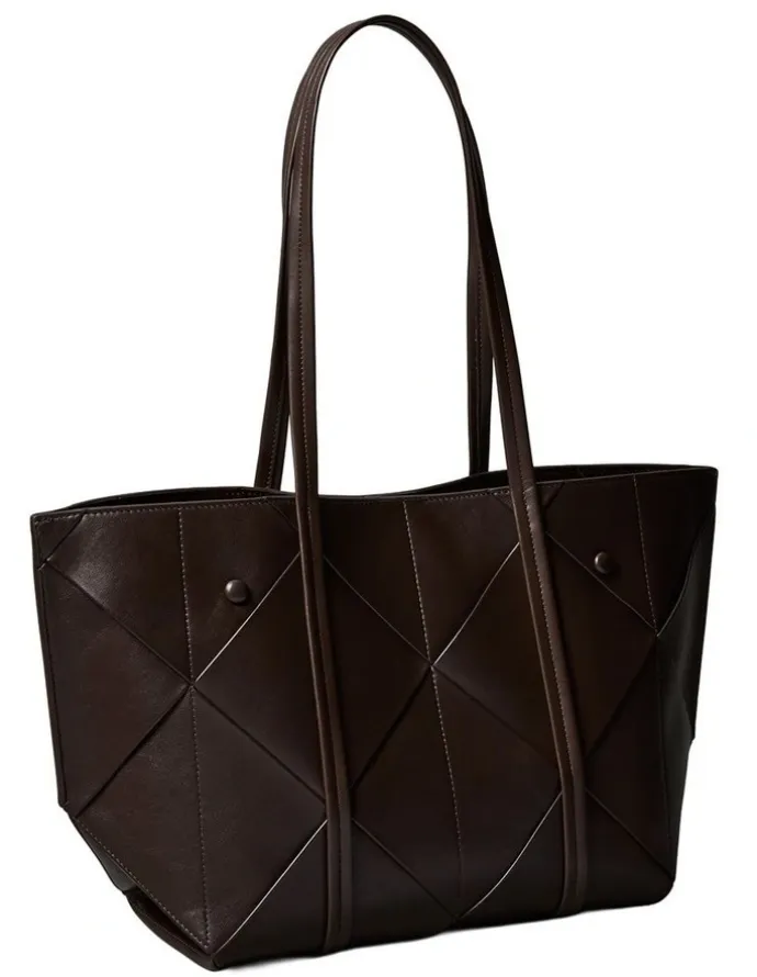 Calvin Klein Woven Tote Bag in Delicioso