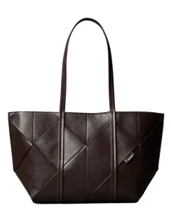Calvin Klein Woven Tote Bag in Delicioso