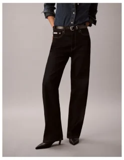 Calvin Klein Jeans High Rise Loose Jean in Iconic Indigo