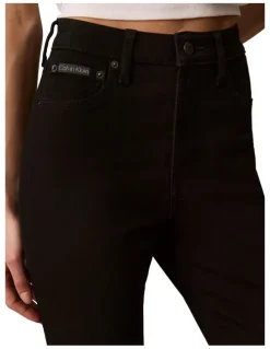 Calvin Klein Jeans High Rise Skinny Jean in Classic Black