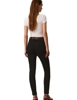 Calvin Klein Jeans High Rise Skinny Jean in Classic Black