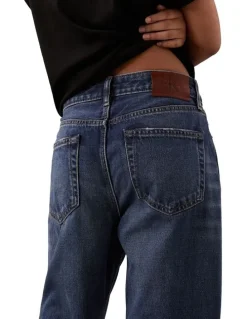 Calvin Klein Jeans Signature 90's Straight Jeans in Solar Flare