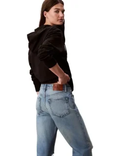 Calvin Klein Jeans Signature 90's Straight Jeans in Gold Dust