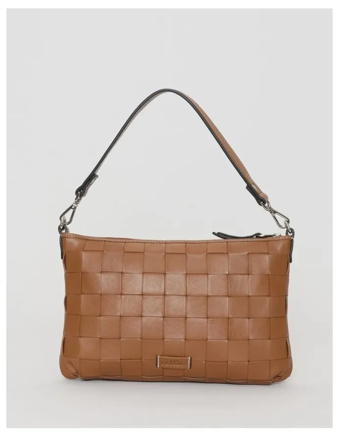 Cellini Jackson Crossbody Bag in Tan