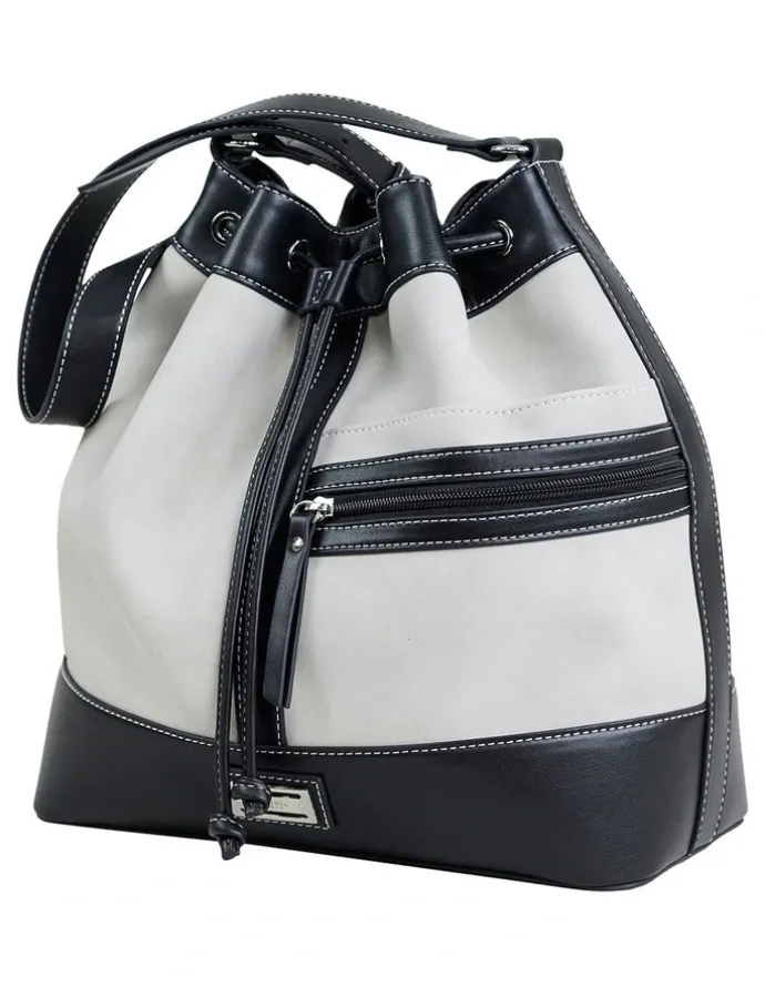 Cellini Sport Betsy Bucket Bag in Grey