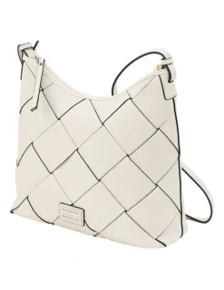 Cellini Sport Hallie Crossbody Bag in Cream