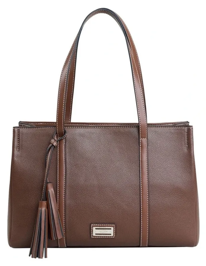 Cellini Sport Jen Tote Bag in Brown