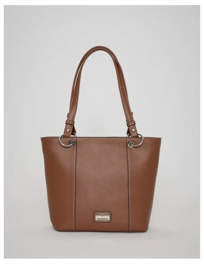 Cellini Sport Pip Tote Bag in Brown Multi