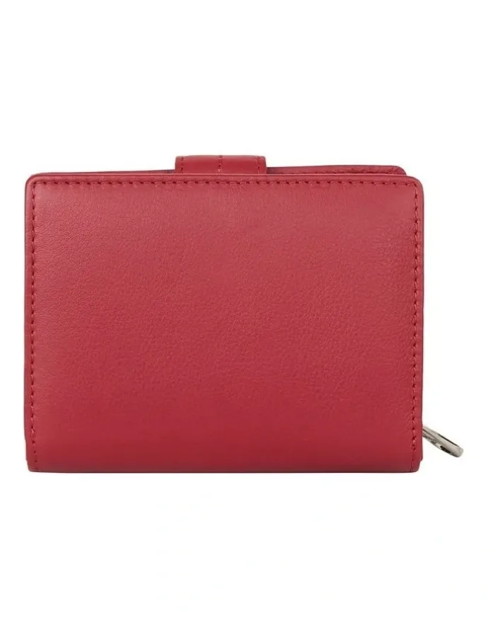 Cellini Sport Tuscany Medium Book Wallet in Red