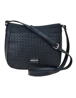 Cellini Sport Winton Crossbody Bag in Black
