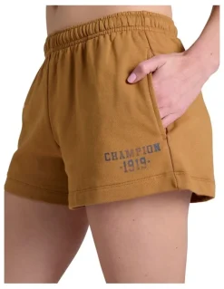 Champion Legacy Graphic short in Brown