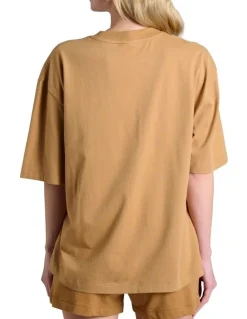 Champion Legacy Graphic Tee in Brown