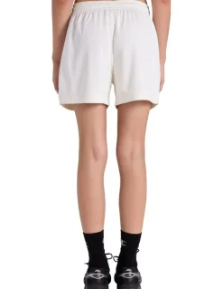 Champion Mesh Sports Short in Ivory White