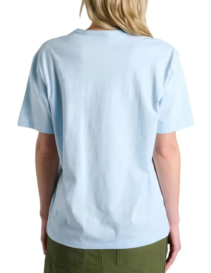 Champion Script Short Sleeve Tee in Blue