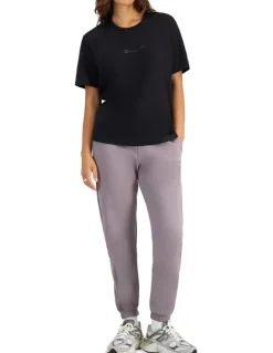 Champion Script Tonal Tee in Black