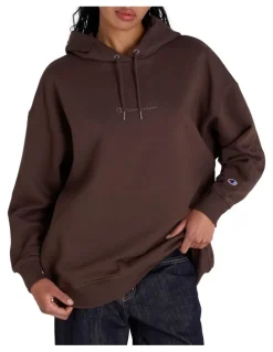 Champion Tonal Hoodie in Brown