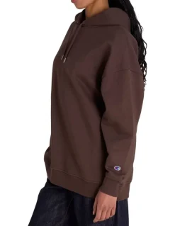 Champion Tonal Hoodie in Brown